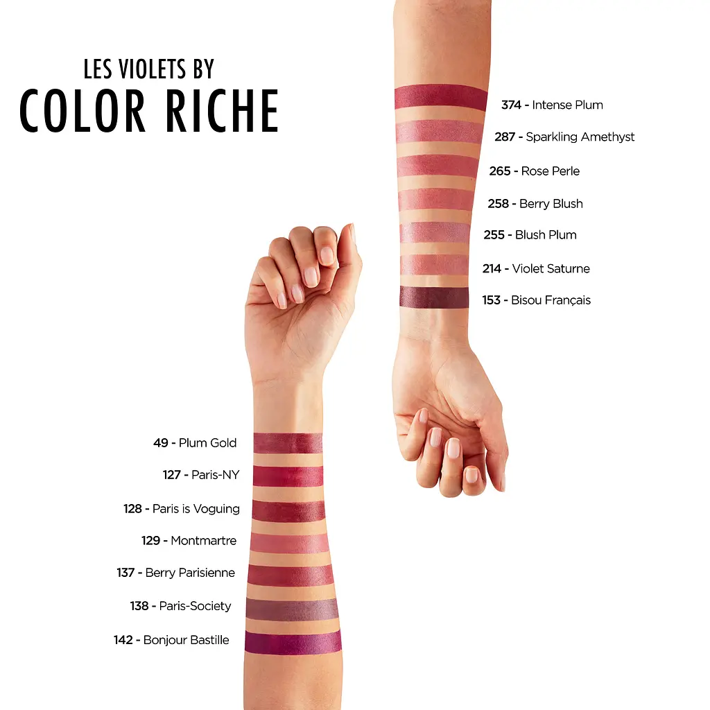 Помада для губ L'Oréal Paris Color Riche, відтінок 214 (Сливовий), 4,5 мл (A8117350) - фото 10