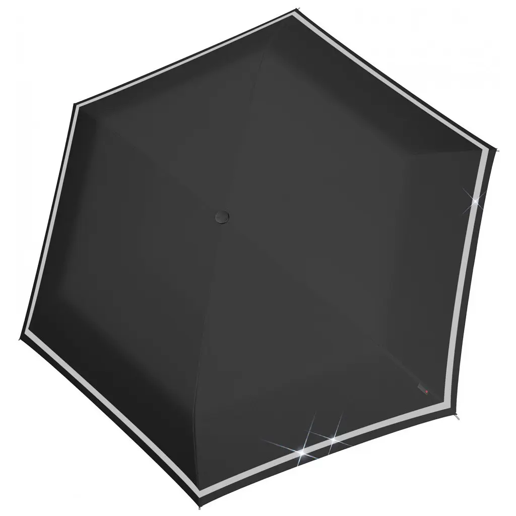 Парасоля Knirps Rookie Manual Black Reflective (Kn95 6050 1000) - фото 2