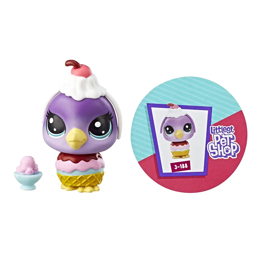 Іграшка-сюрприз Hasbro Littlest Pet Shop Вихованець у консервній банці (E5216) - фото 3