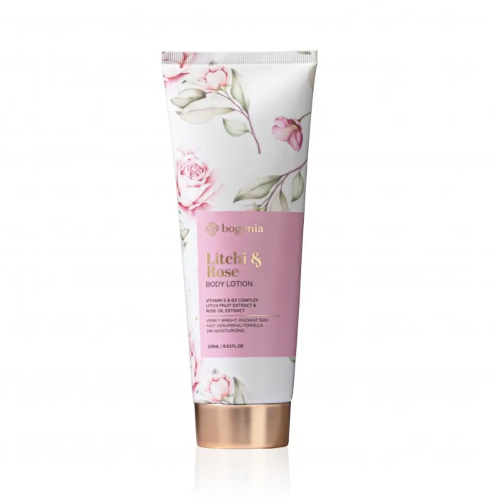 Лосьйон для тіла Body Lotion Bogenia BG444 - №003 Litchi & Rose, 236 мл