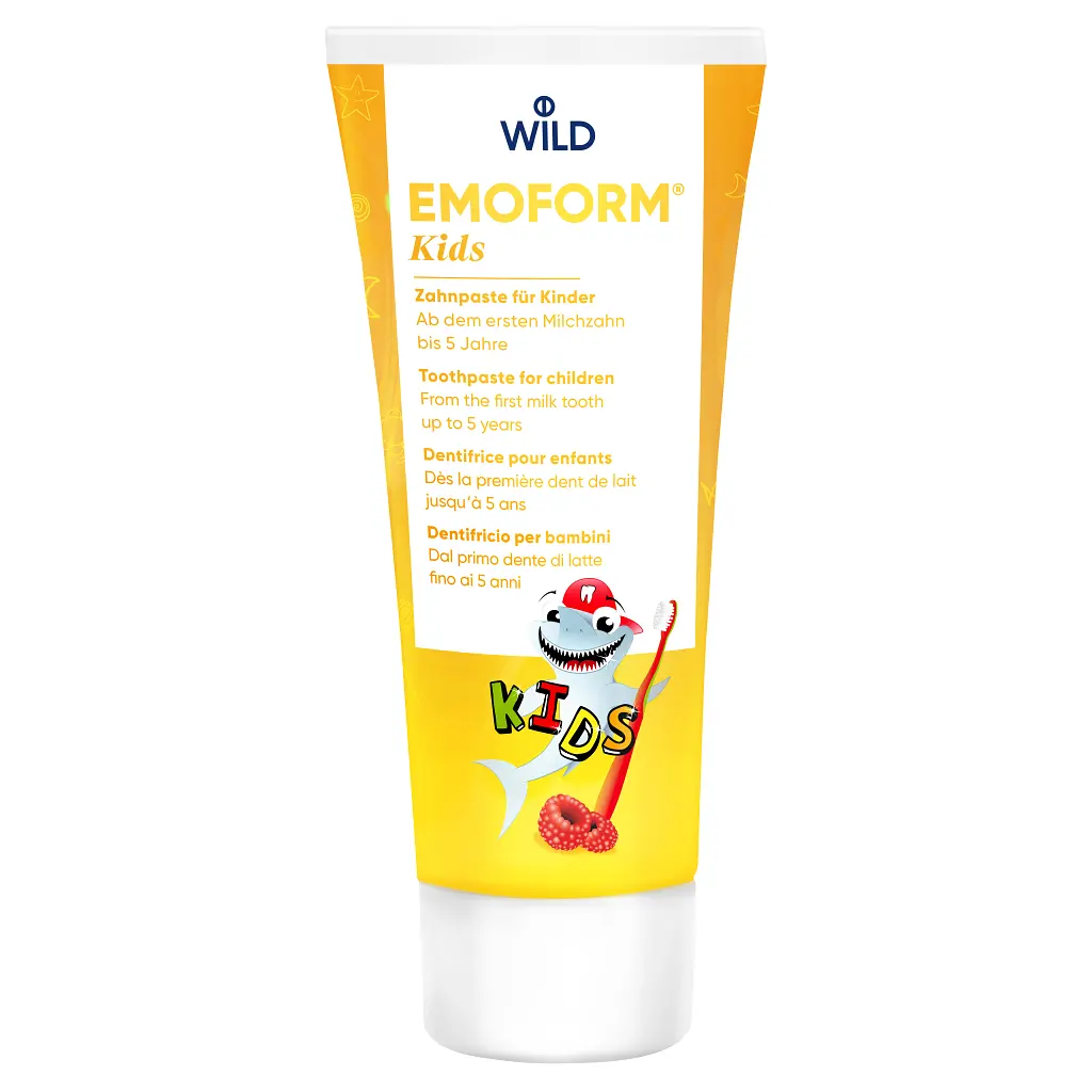 Дитяча зубна паста Dr. Wild Emoform Kids 75 мл (7611841701723)