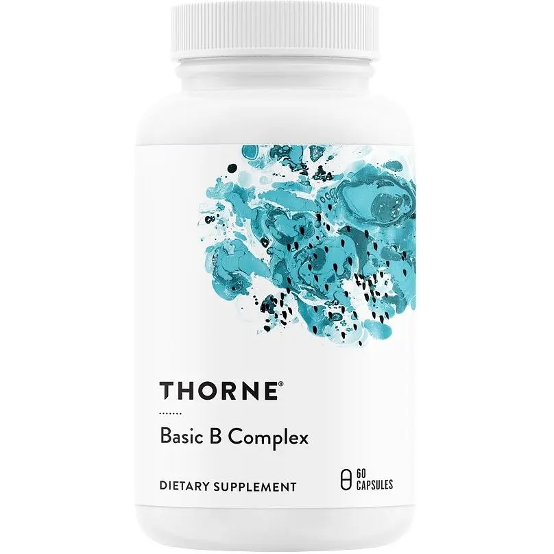 Вітаміни та мінерали Thorne Basic B Complex, 60 капсул
