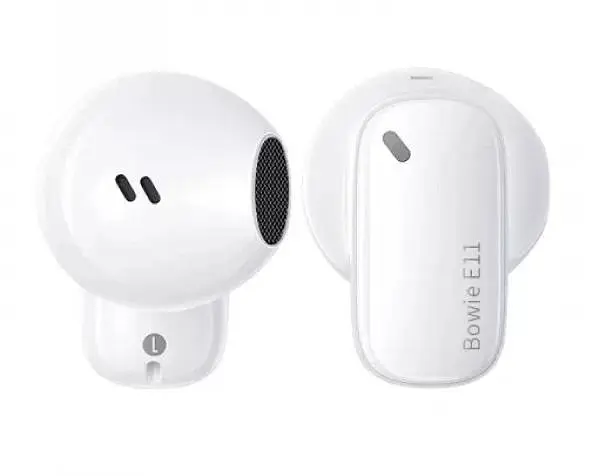 Беспроводные наушники Baseus Bowie E11 True Wireless Earphones, ENC, BT5.3, 40mAh, 400mAh, 7h, White A00053500213-Z1 - фото 3