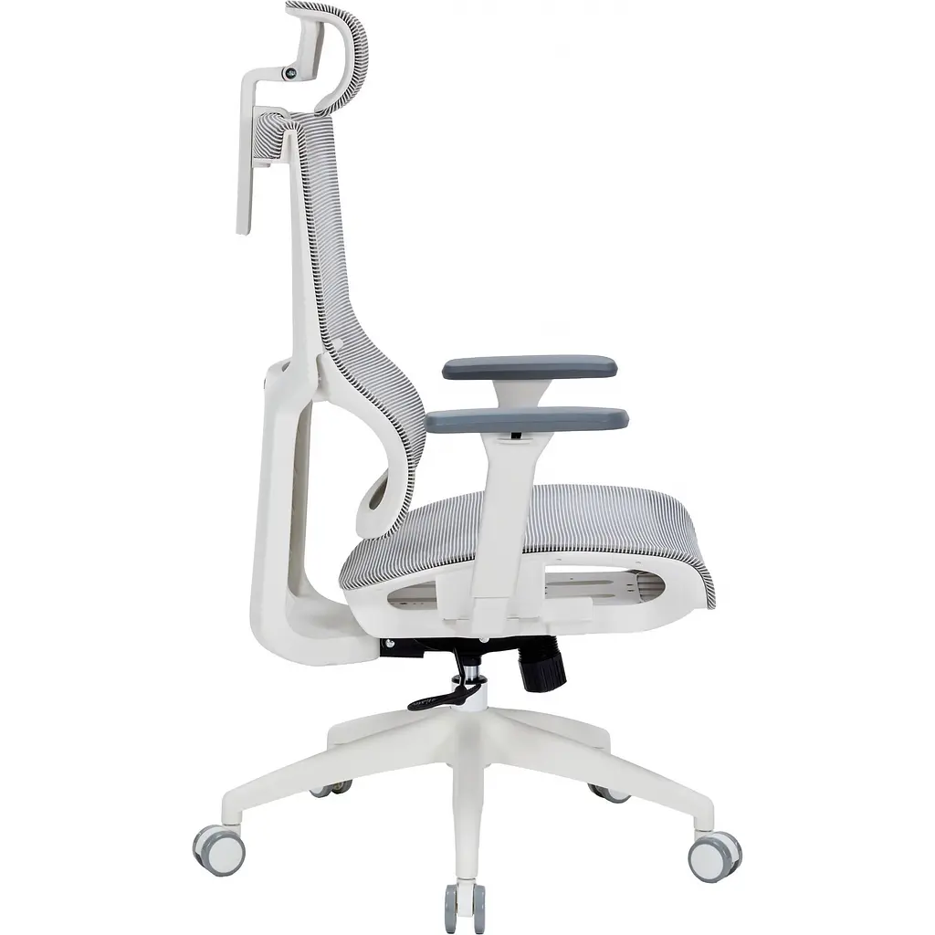 Офисное кресло OfficePro Elegant OC660-W-LG-LG White/Light Gray [148667] - фото 5