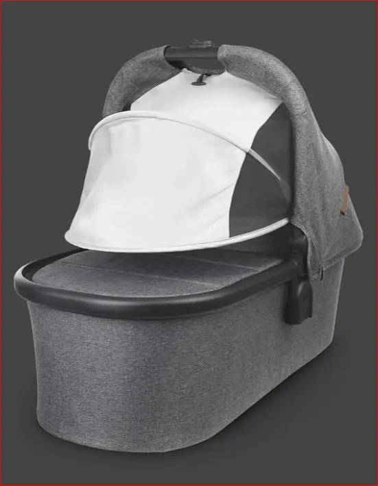 Універсальна коляска 2 в 1 UPPAbaby CRUZ 2, GREGORY (блакитний меланж/срібляста рама/руда шкіра) - фото 12