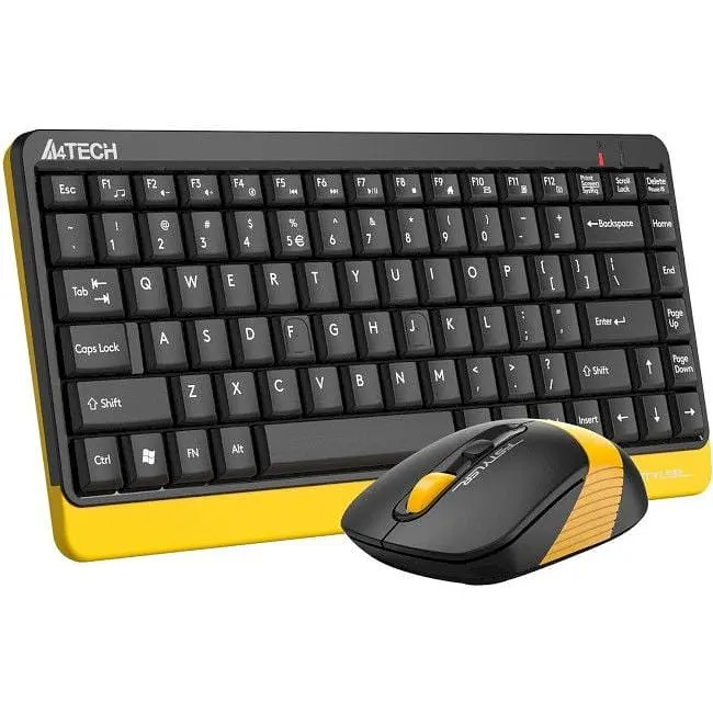 Комплект (клавіатура+мишка) A4Tech FG1110 USB Bumblebee - фото 2