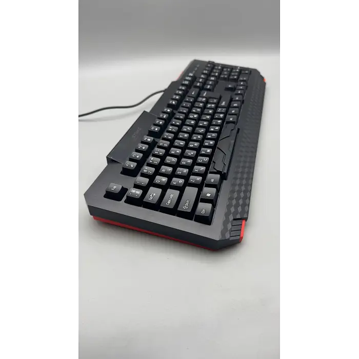 Клавіатура дротова XSTRIKE X-1022, RGB підсвічування, USB, 105 клавіш, чорна - фото 4