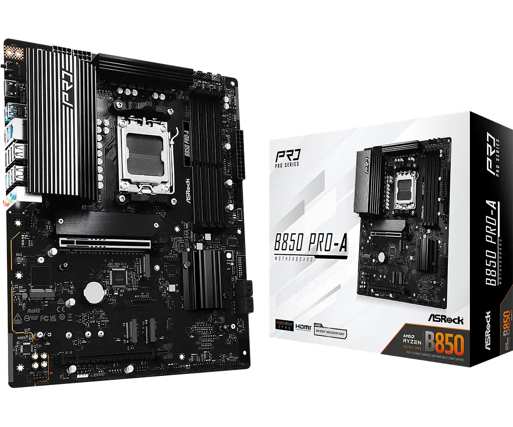 Материнська плата ASRock B850 Pro-A Socket AM5 (B850 PRO-A) - фото 5