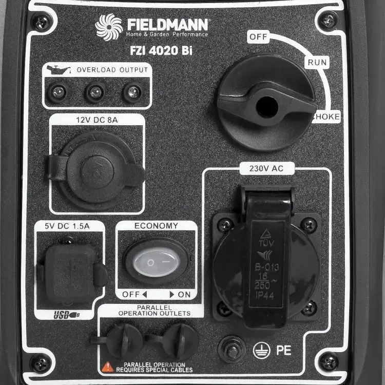Інверторний бензиновий генератор Fieldmann FZI 4020-Bi (FZI 4020-Bi) - фото 4