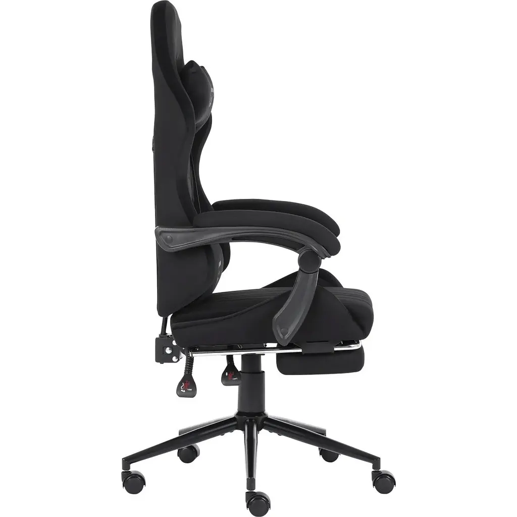 Геймерське крісло GT Racer X-2324 Fabric Black Suede [120755] - фото 5