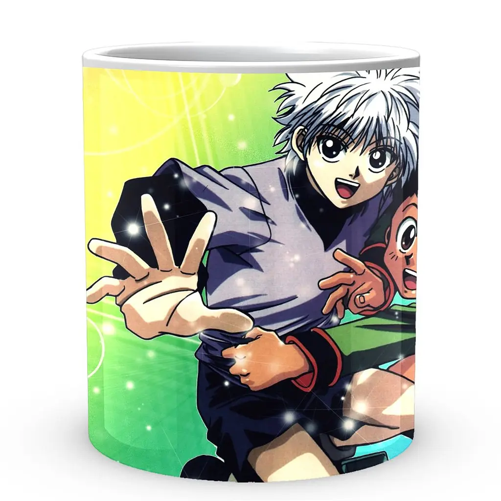 Кухоль GeekLand Hunter x Hunter Мисливець х мисливець Кілуа Гон HH 02.08 330 мл білий - фото 2