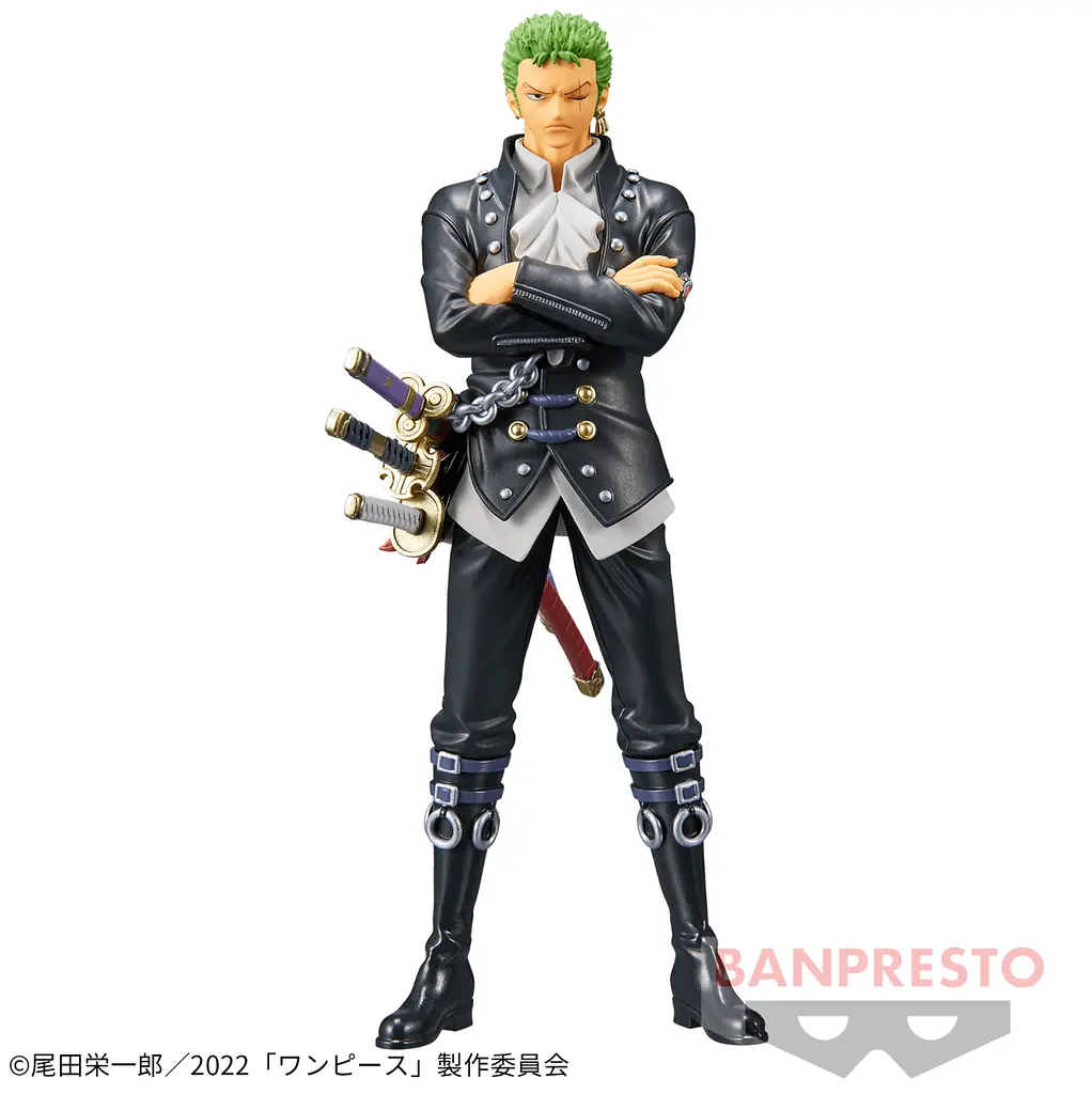 Фигурка Bandai Spirits The Grandline Men One Piece Roronoa Zoro Ван Пис Ророноа Зоро 17см BS TGM OP RZ - фото 2