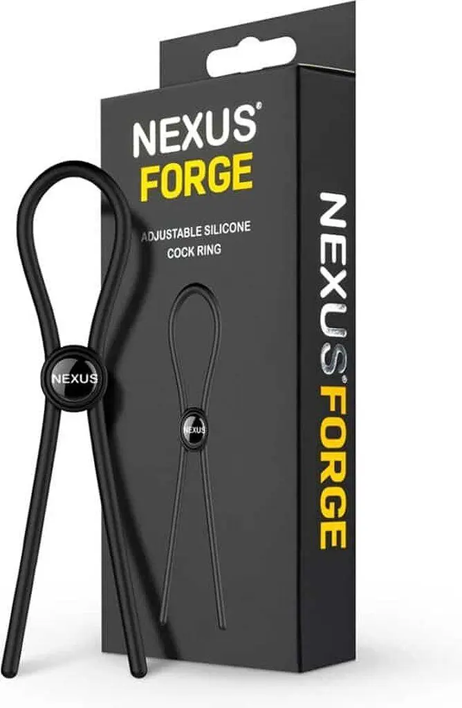 Ерекційне кільце Nexus Forge Single Adjustable Lasso Black - фото 5