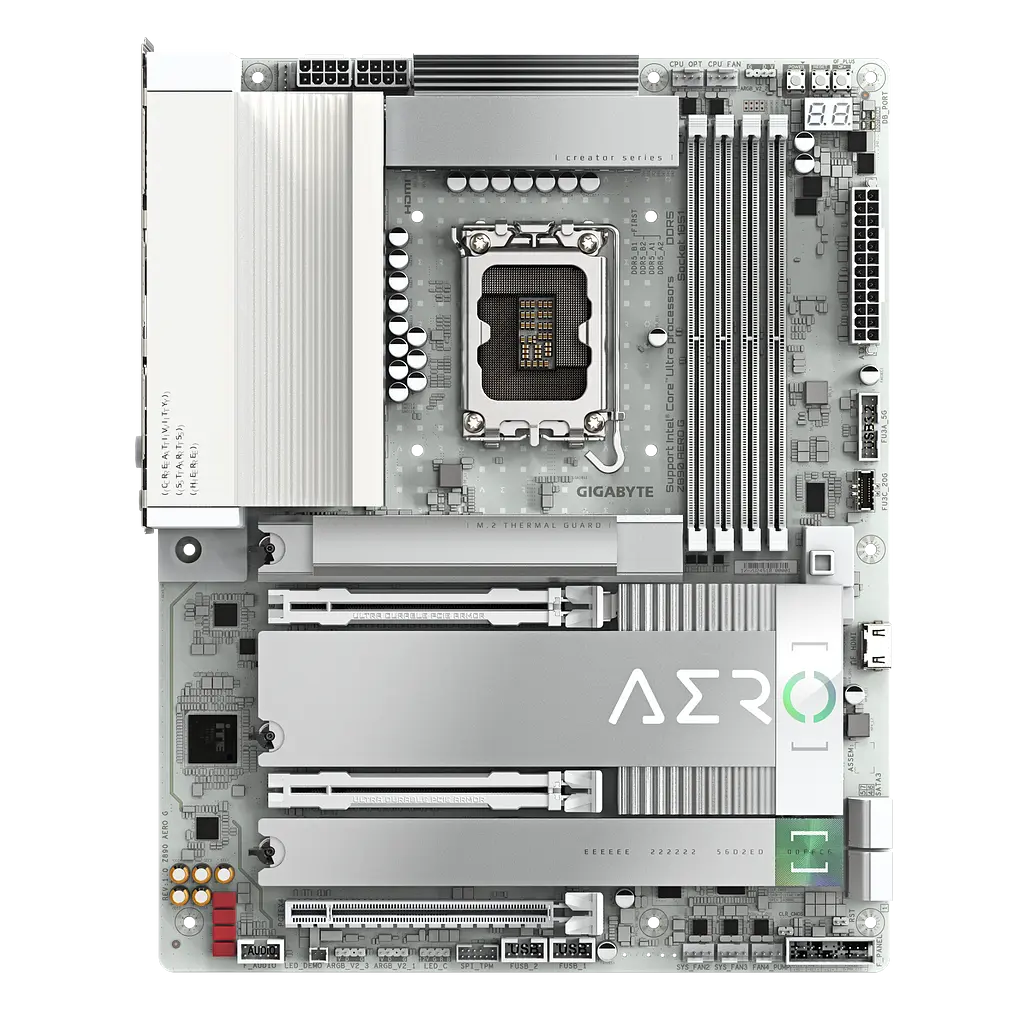 Материнская плата Gigabyte Z890 Aero G LGA 1851 (Z890 AERO G) - фото 2