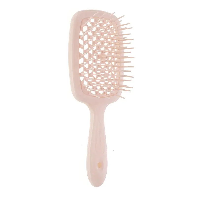 Щітка для волосся пудровий з пудровим SMALL SUPER BRUSH Janeke