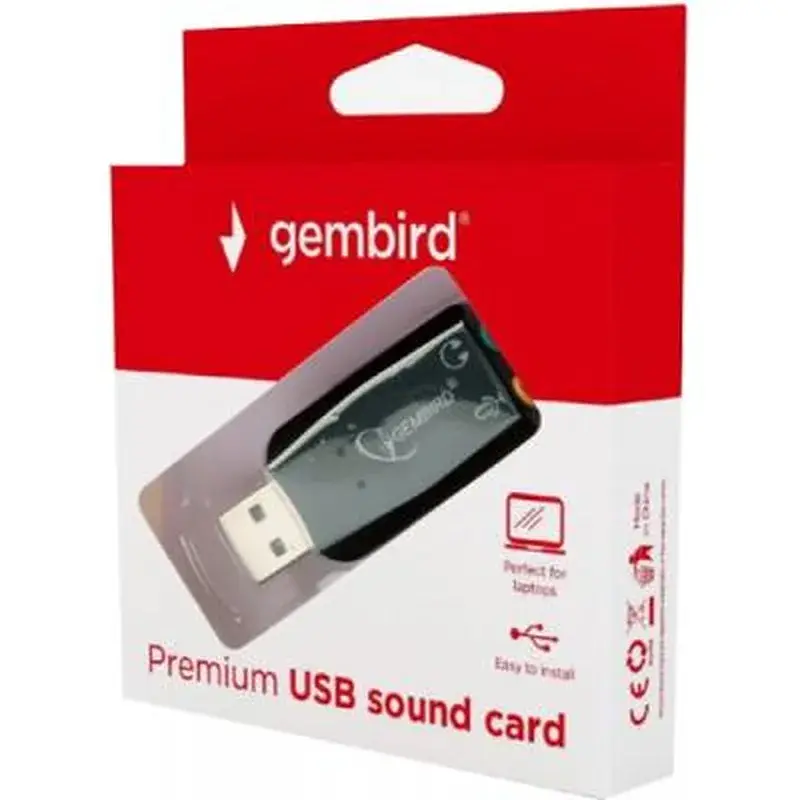 Перехідник USB2.0-Audio Gembird (SC-USB2.0-01) - фото 3