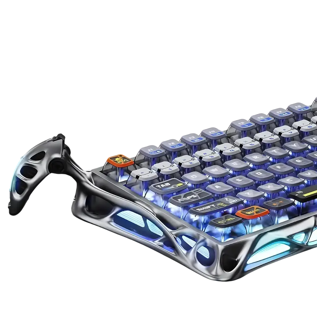 Клавіатура Gravastar Mercury K1 Special Edition - Interstellar Silver - фото 3