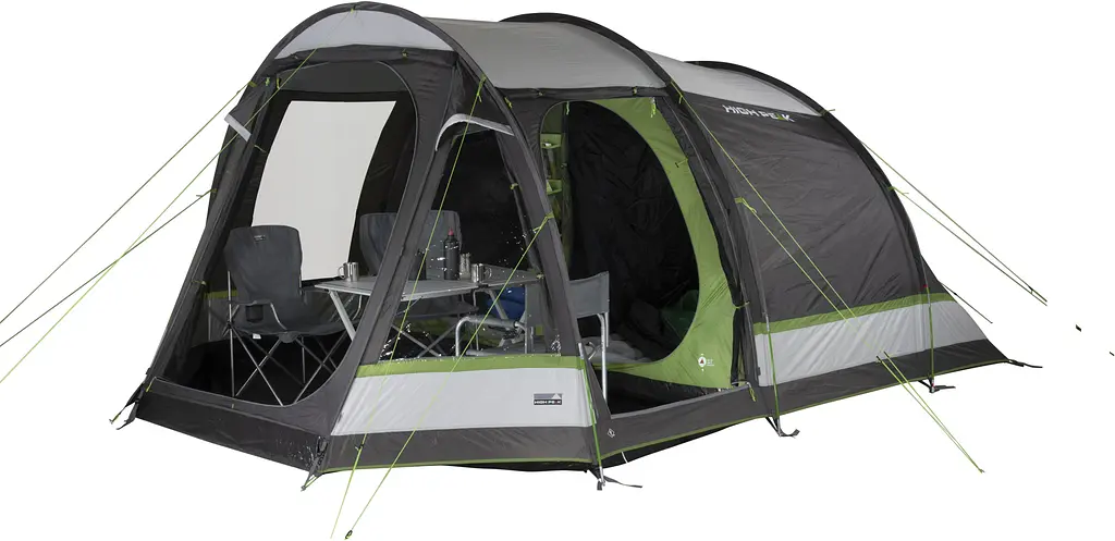 Намет пʼятимісний High Peak Meran 5.0 Light Grey/Dark Grey/Green (11808) - фото 3