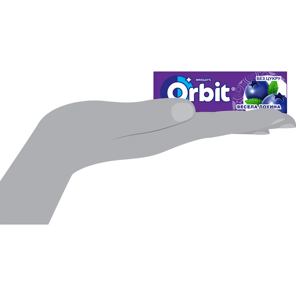 Гумка жувальна Orbit Весела лохина драже 14 г (708298) - фото 3