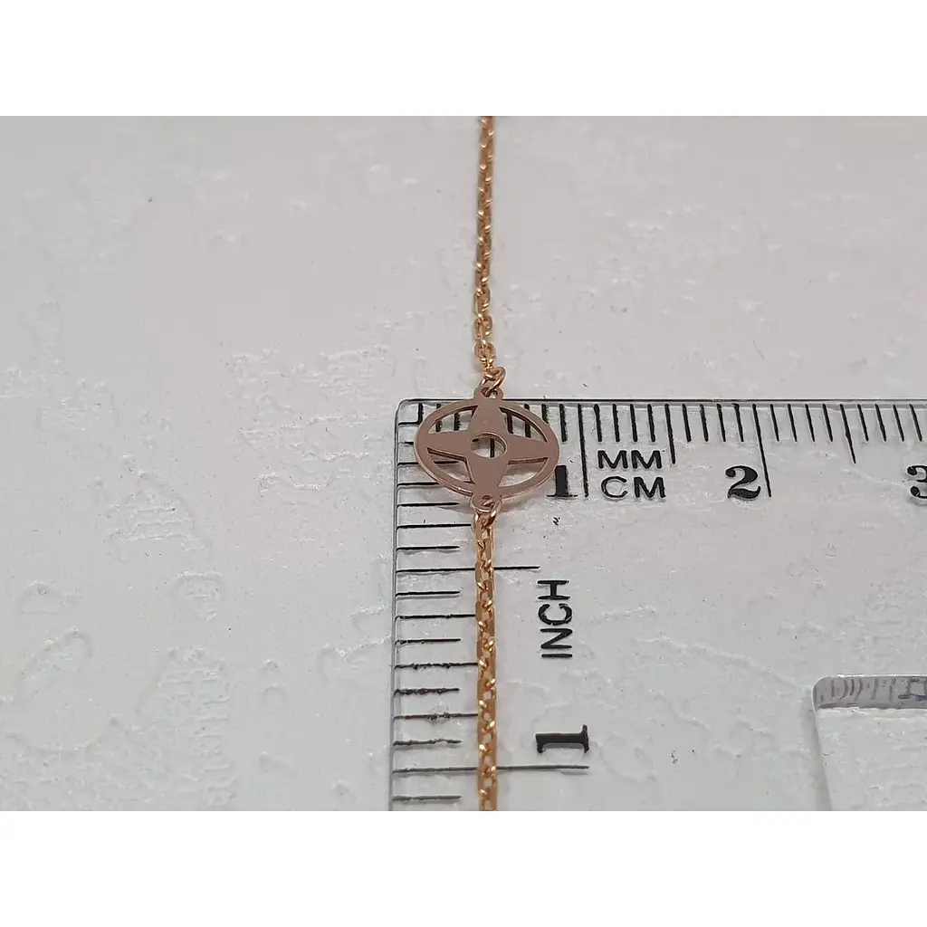 Золотий браслет Платон. 1Б033/00Б 17,5 - фото 2