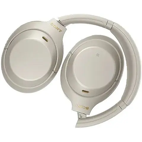 Бездротові навушники Sony WH-1000XM4 Silver - фото 3