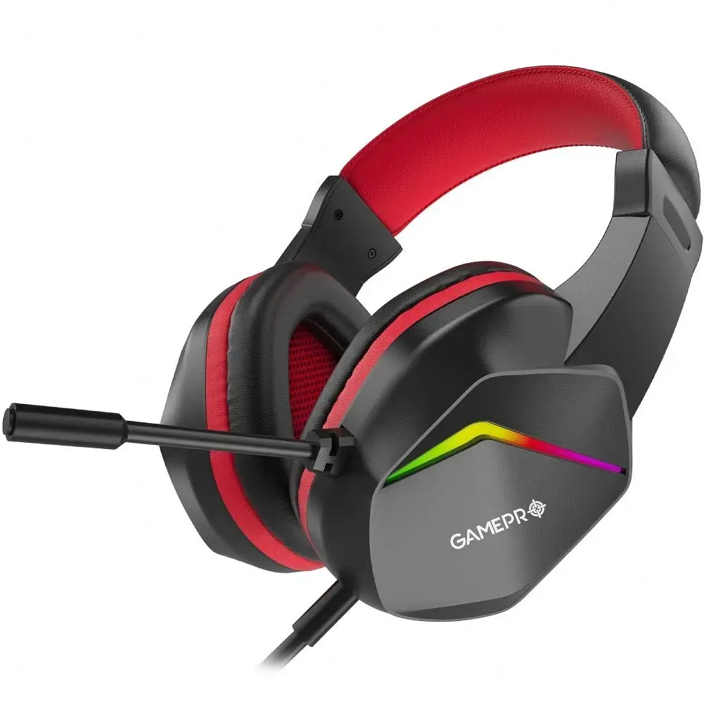 HF Stereo GamePro HS311 RGB Black/Red (HS311) UA - фото 4