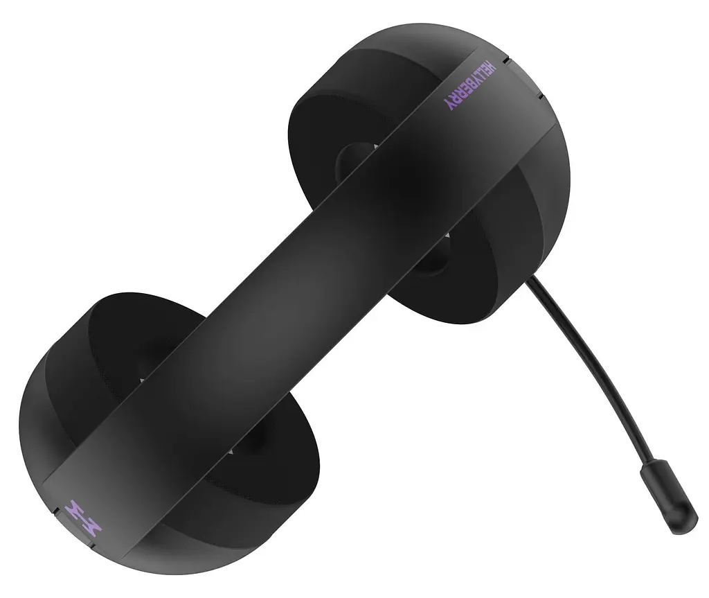 Ігрова гарнітура HATOR Hellyberry HH30 PRO Wireless Black-Violet Gradient (HH30_PRO_wireless_BV) - фото 4