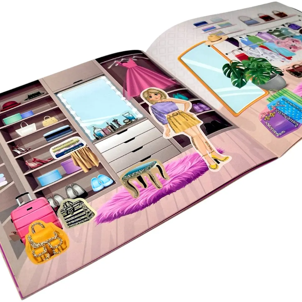 Дитяча книжечка з наклейками "Sweet Home" Апельсин РМ-87-01 - фото 2