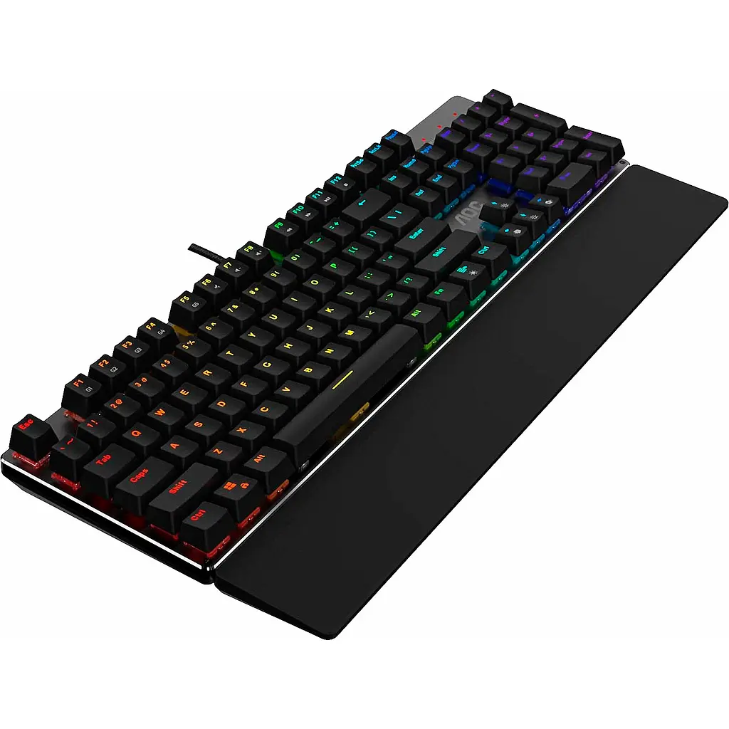 Клавиатура AOC GK500 Gaming RGB Outemu Red Switch [GK500DR2R] [105584] - фото 2
