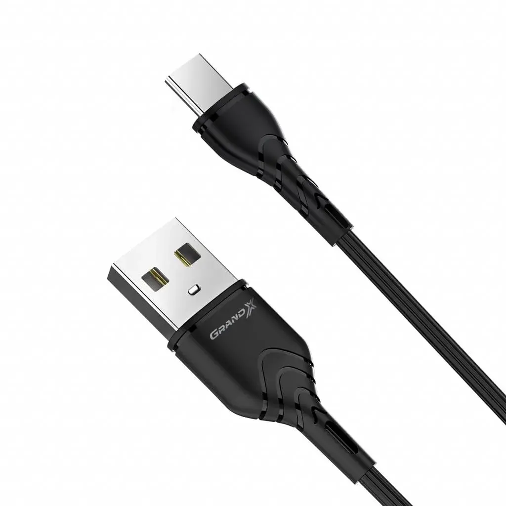 Дата кабель USB 2.0 AM to USB-C 1.0m Grand-X (PC-03B) - фото 2