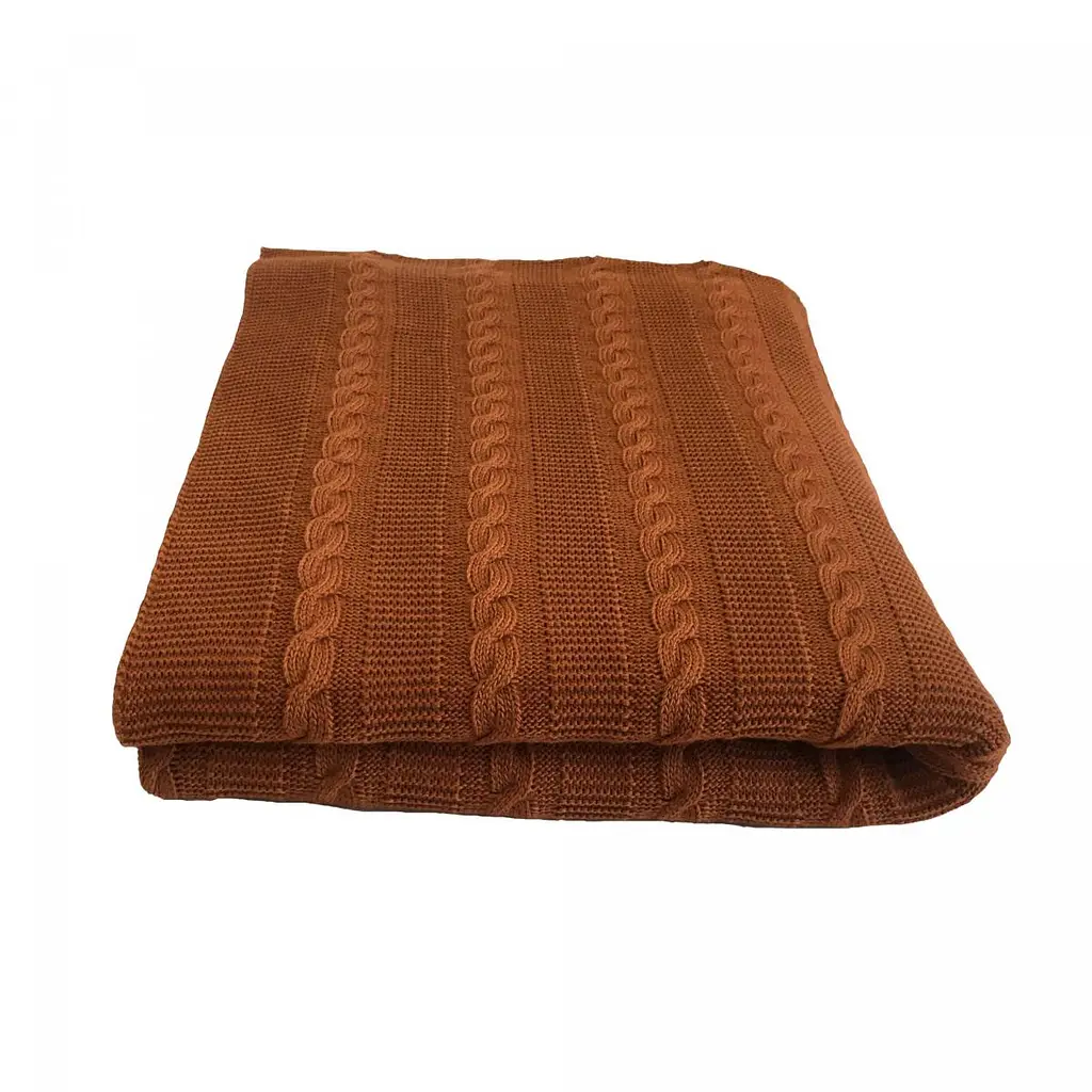 Плед Прованс Touch 170х130 см теракот (15475) - фото 2
