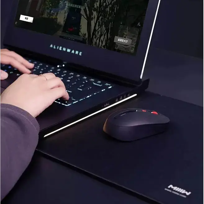 Мишка бездротова Xiaomi Miiiw Wireless Mute Mouse MWMM01 чорна - фото 6