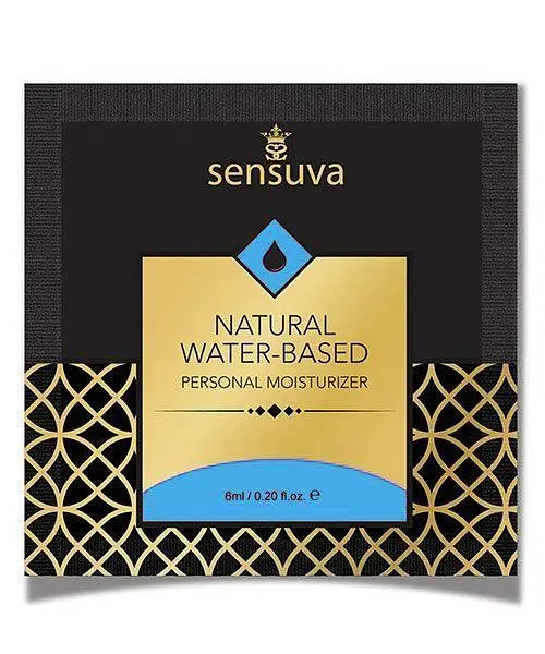Пробник Sensuva Natural Water-Based лубриканту, 6 мл