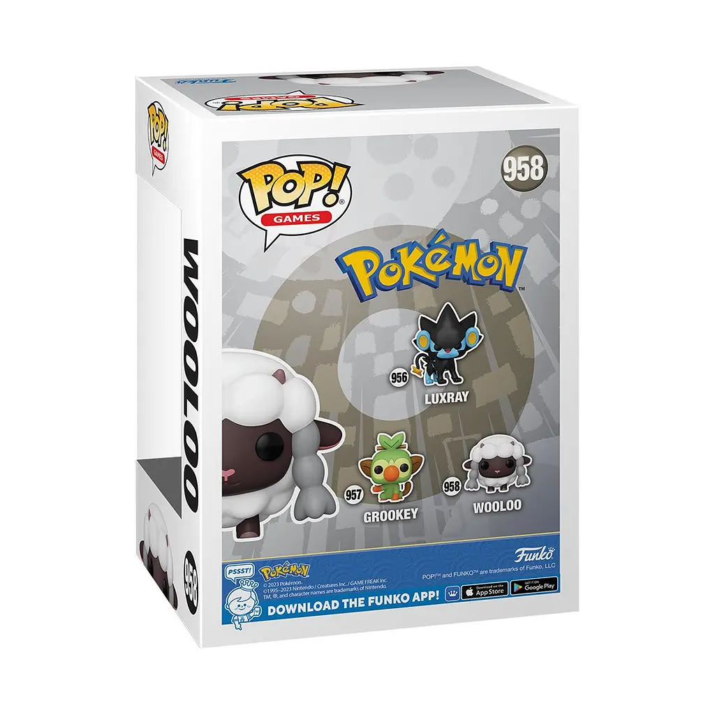 Фігурка Funko POP Games: Pokemon - Wooloo det0018120 - фото 3