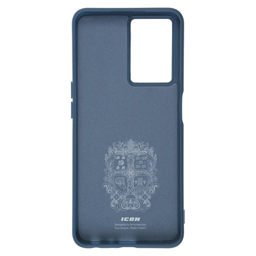 Чехол ArmorStandart ICON для OPPO A57s 4G/A57 4G/A57e 4G/A77 4G/A77s 4G Dark Blue (ARM64692) - фото 2