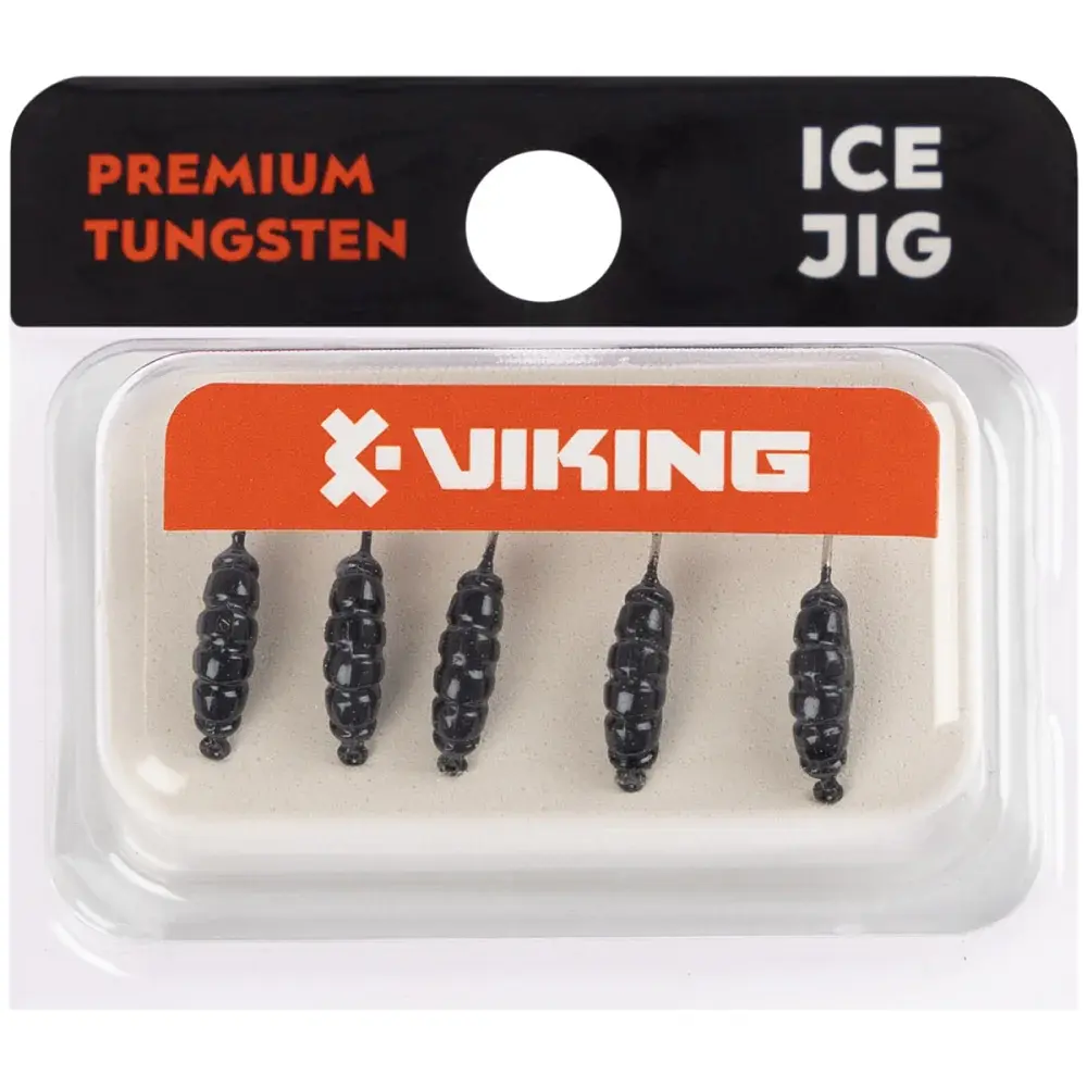 Мормышка вольфрамовая Viking Fishing Shrimp 0.91g 9mm Black (5шт) - фото 2