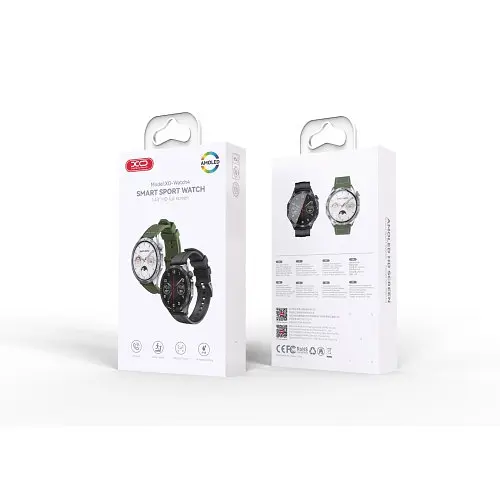 Смарт-часи XO Watch4 AMOLED Smart Sports Call Watch Чорний - фото 3