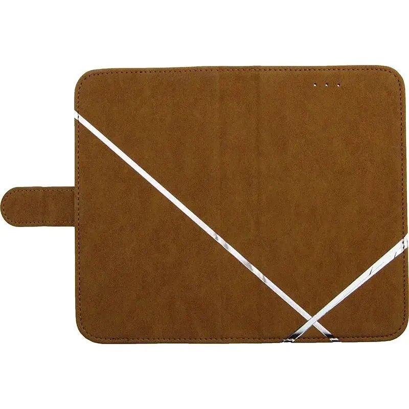 Чохол-книжка Toto Book Silicone Slide Universal Cover 6.5" (№2) Brown - фото 7