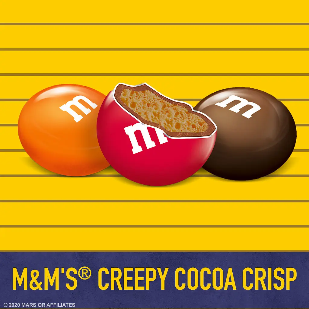 Драже Halloween M&m's Creepy Cocoa Crisp 226.8 g - фото 3