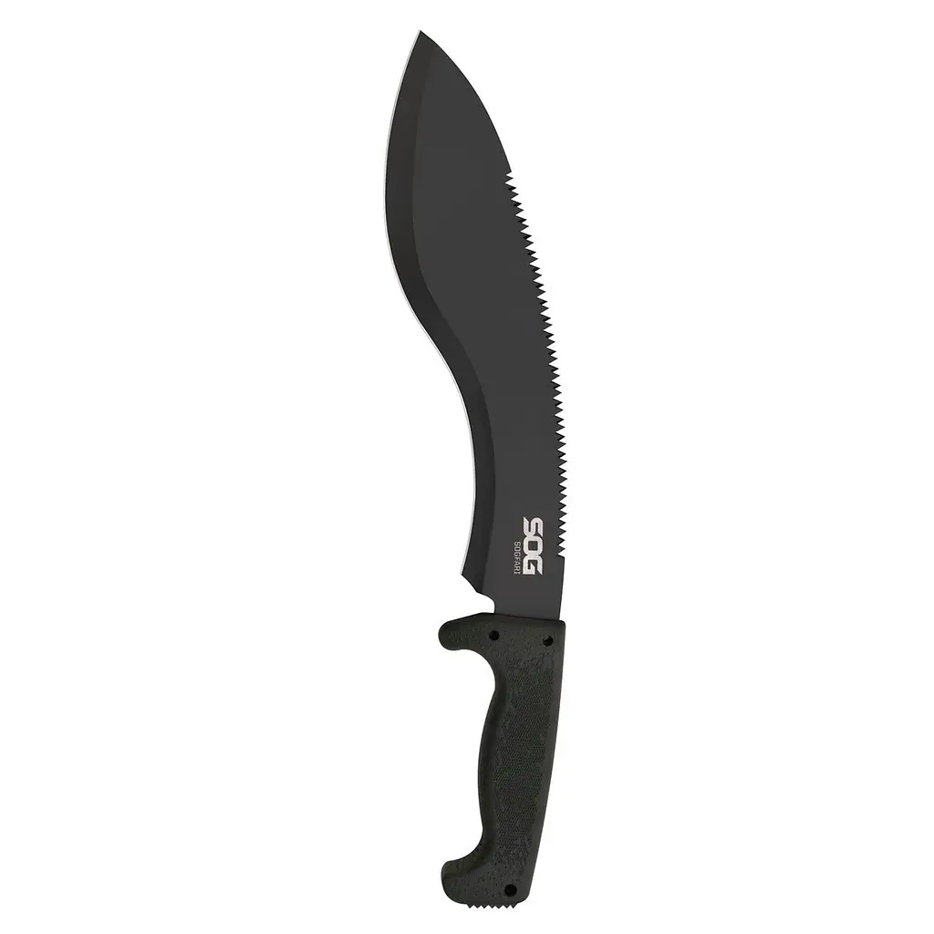 Мачете Sog SOGfari Kukri Machete Черный - фото 8
