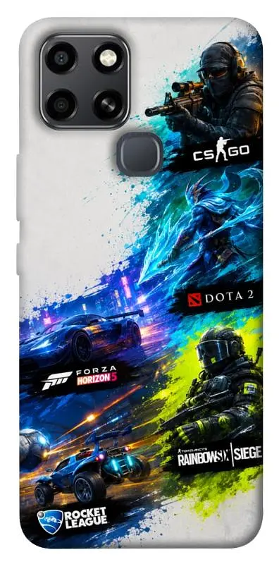 TPU чохол Demsky Full Throttle для Infinix Smart 6
