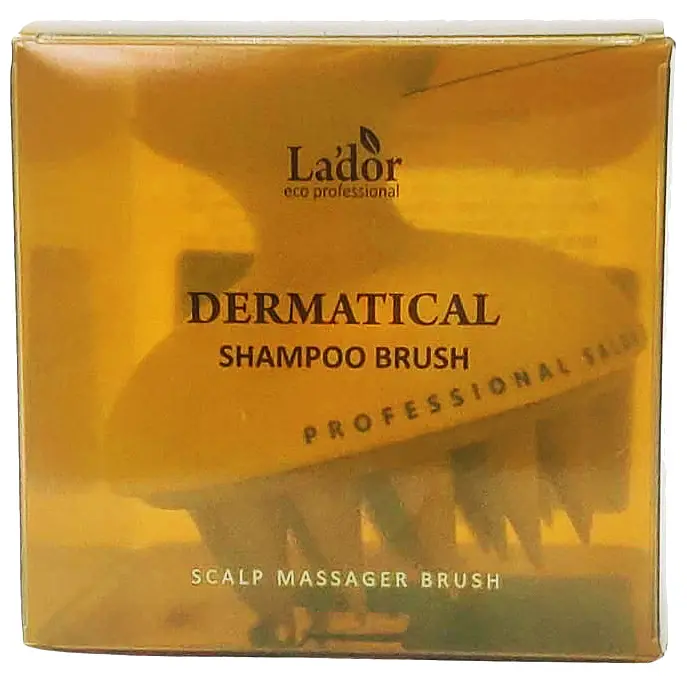 Щітка для миття волосся та шкіри голови La'dor Dermatical Shampoo Brush (BT20555) - фото 3