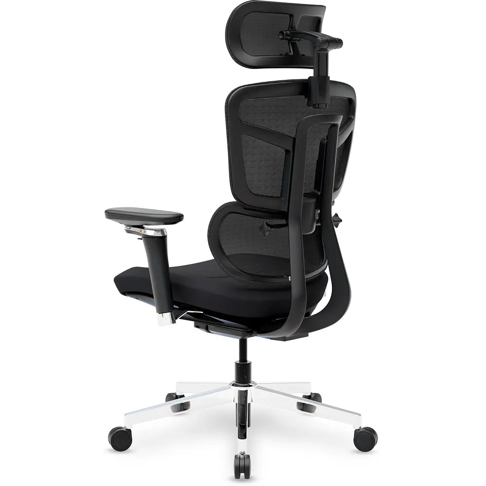 Кресло Mealux S4 Air Fabric Black (арт. HF-S4 F/B) - фото 9