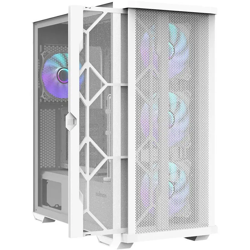 Корпус Zalman Z10 Duo White [146874] - фото 2