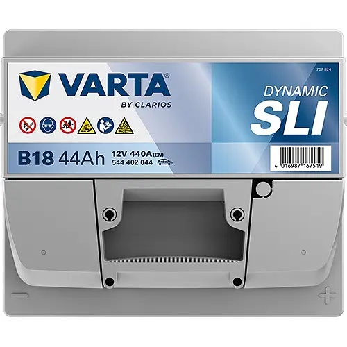 Акумулятор Varta Dynamic SLI 12В 44Аг 440А (EN) R+ (544402044) - фото 4