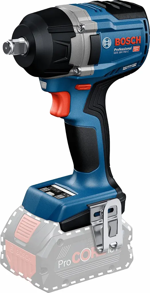 Акумуляторний ударний гайкокрут Bosch GDS 18V-750 C Professional без акб та з/п, в картоні