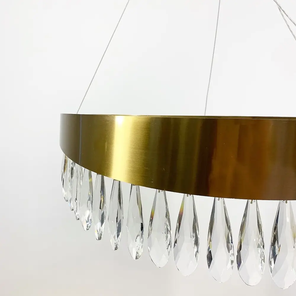 Удлиненная люстра Xavier с хрустальными камнями | Ст. MD9132L-1000 | Line F - фото 2