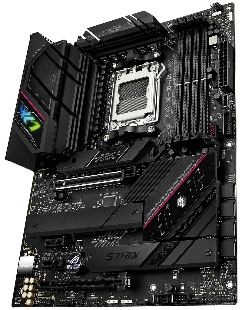 Материнская плата ROG STRIX B650E-F GAMING WIFI sAM5 B650 4xDDR5 M.2 HDMI DP Wi-Fi BT ATX Asus teh0018953 - фото 7