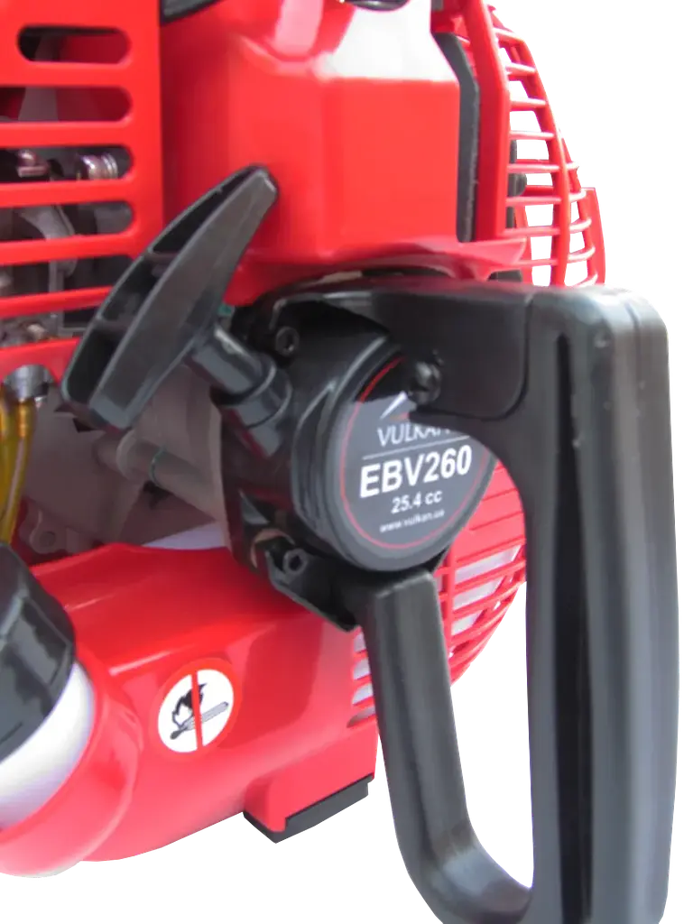 Повітродув бензиновий Vulkan EBV260 (81.7 м/с, 7.8 м3/хв, 0.75 кВт, 1 к.с.) - фото 6