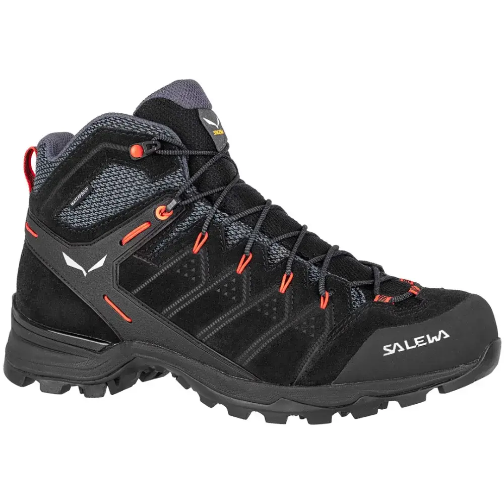 Черевики Salewa MS Alp Mate Mid WP 44 Black Out-Fluo Orange
